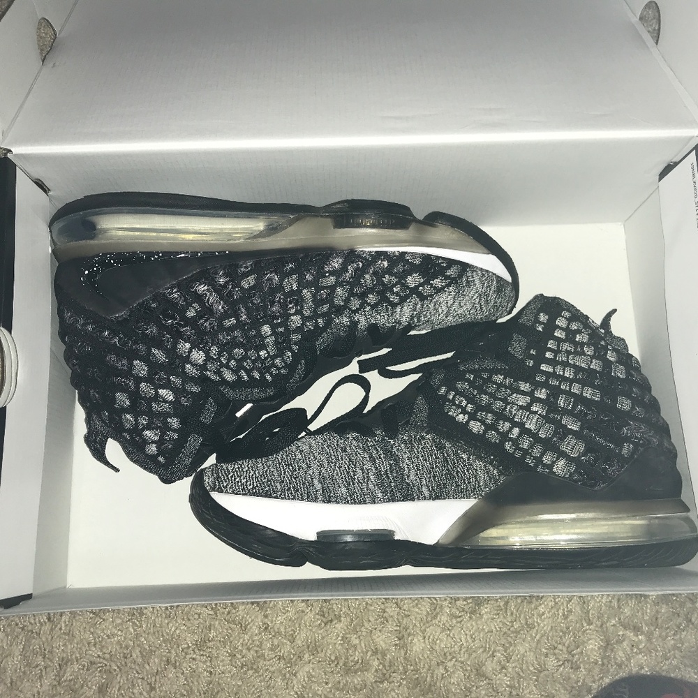 Lebron 17 ash’s color way